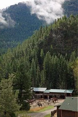 Ранчо Mountain Sky в Йеллоустоне.