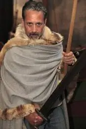 Костюмы викингов в музее.