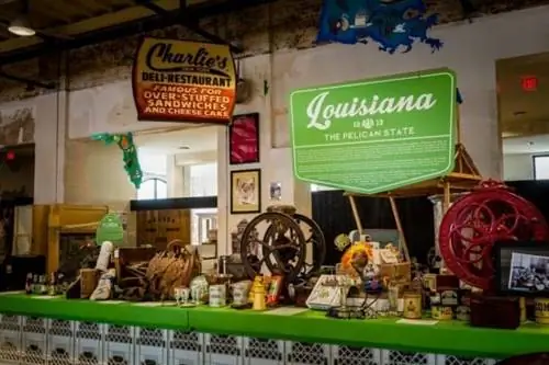 Галерея Лии Чейз Луизиана, посвященная всей удивительной еде и кулинарной истории штата.