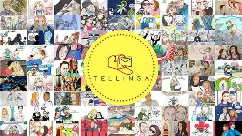 Tellinga: Проиллюстрируйте историю для кого-то, кого вы любите.