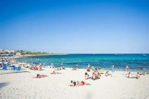 Пляж Пунта Прима на Менорке.
