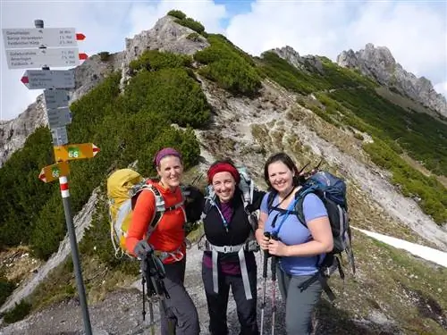 В Garsellikopf во второй день похода по Лихтенштейну.