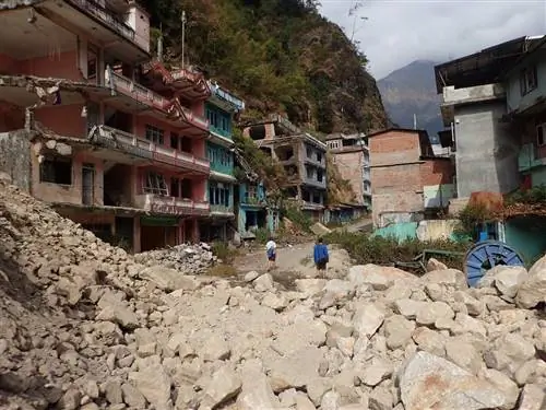 Район Татопани.