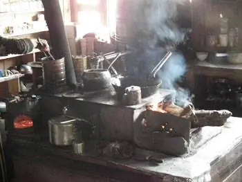 Кухня чайного домика