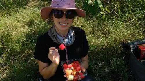 Закуска из фруктового салата