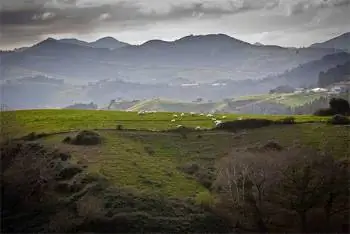 Закат над Сан-Себастьяном. фотографии Пола Шоула.
