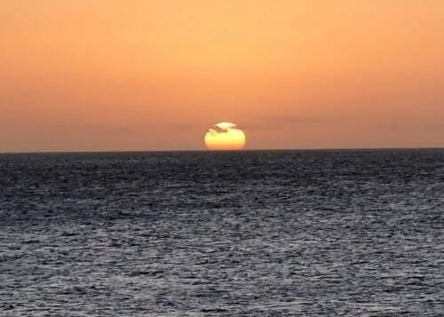 Аруба с видом на закат