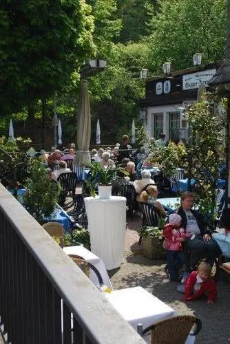 Золингенский пивной сад.