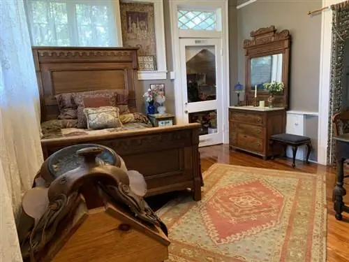 Спальня Берри и Линды Окли в Большом доме, Мейкон, Джорджия.