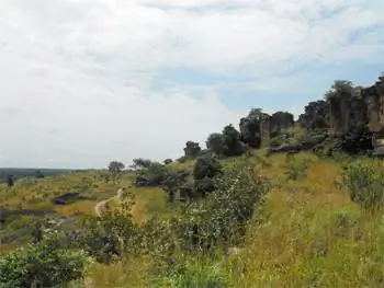 Спуск в каньон священной рыбы.