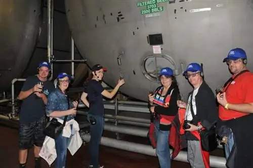 Экскурсия по пивоварне St Louis Budweiser, Anheuser Busch.