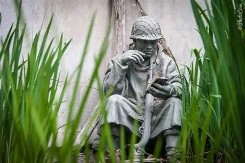 Экскурсия по дмз без экскурсии. Вот статуя корейского солдата на демилитаризованной зоне.