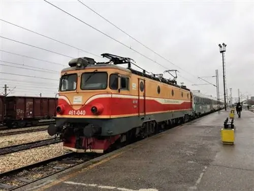 Подгорица - Поезд в Белград.