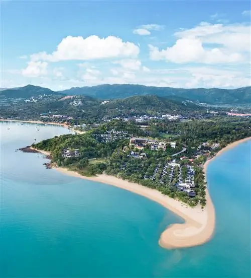 W Ко Самуи с высоты птичьего полета