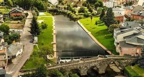 Пляж реки Вега-де-Эспинареда в Эль-Бьерсо.