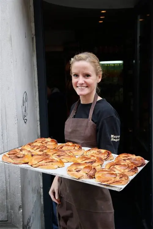 Улица Jægersborggade в Копенгагене с ms 'hygge' на квадратный метр