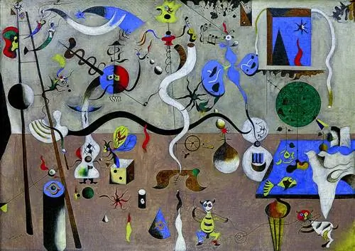 Жоан Миро Le Carnaval dArlequin 1924-1925. Соединенные Штаты Буффало. Коллекция AlbrightKnox Art Gallery Зал…