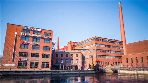 Заводы из красного кирпича в Тампере