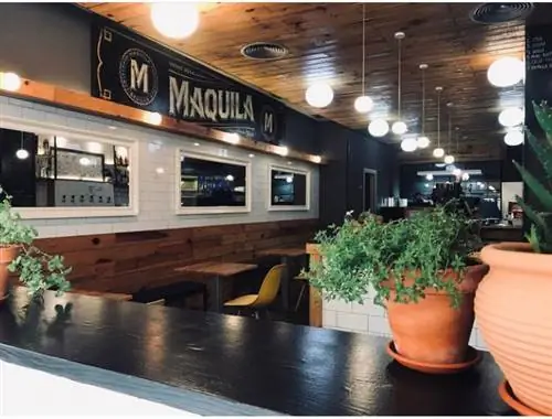 Уютное место в Maquila Bar.