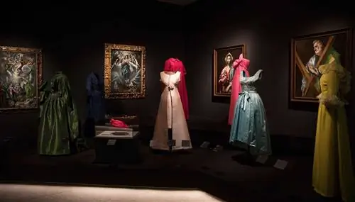 Sala El Greco выставка Кристобаля Баленсиаги. Национальный музей Тиссена-Борнемисы