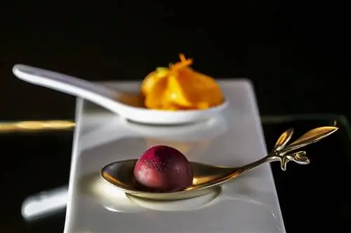 Одно из блюд, входящих в состав синестезии.