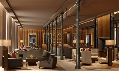 Вестибюль JW Marriott Мадрид.