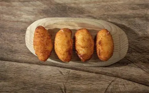 Его знаменитые крокеты очень вкусные