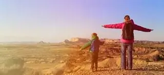 Bardenas Reales - очень живая пустыня.