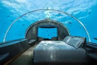 Люкс Muraka на 9 человек с 360-градусным видом на океан на острове Conrad Maldives Rangali.