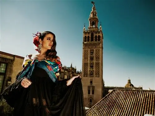 Модные ремесла фламенко по флагу