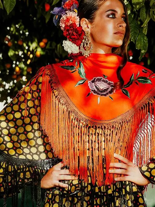 Модные ремесла фламенко по флагу