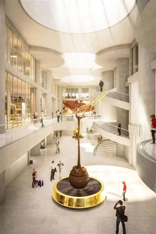 Дом шоколада Lindt