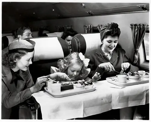 еда в самолете