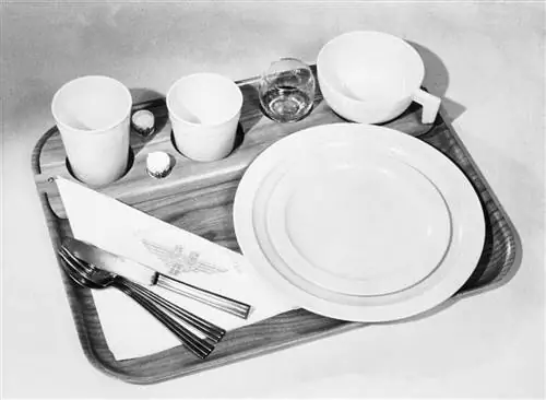 еда в самолете