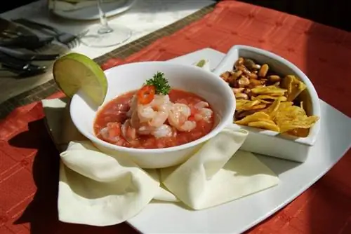 Эквадорская кухня в современном ключе в отеле Sangay.