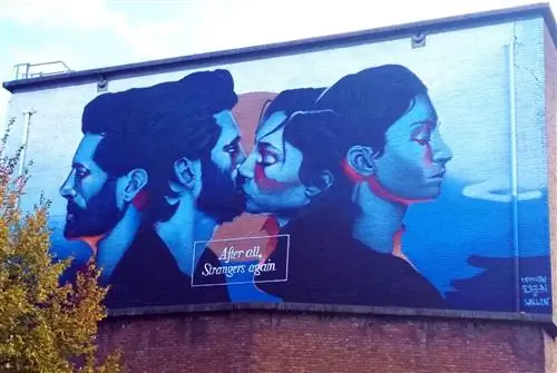 городское искусство в Генте