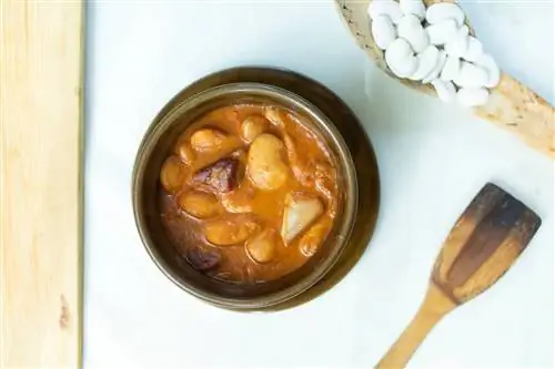 Фасоль в Casa Zaca La Granja Segovia