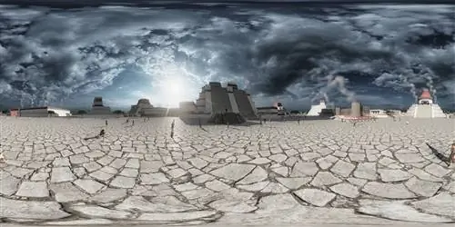 Панорама Теночтитлана.