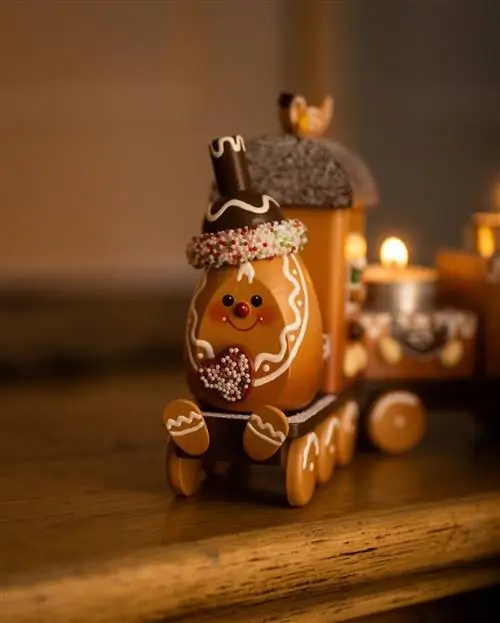 пряничный поезд