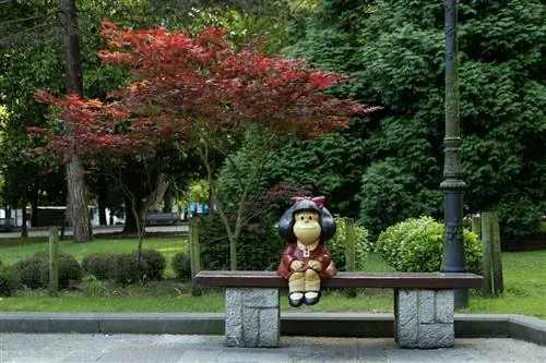 Статуя Мафальды работы Пабло Ирганга