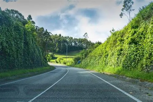 дорога на север испании