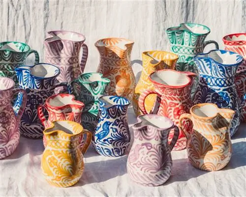 кувшины с ручной росписью