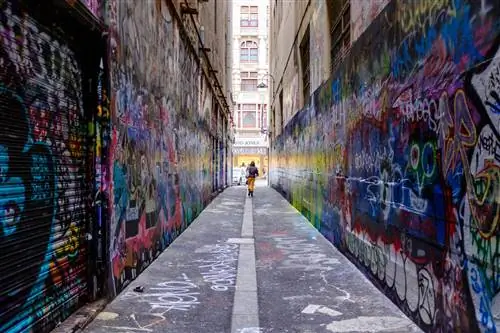 Юнион-лейн в Мельбурне