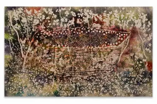 Sam Falls Charon 2022. Предоставлено художником и Galerie Eva Presenhuber Цюрих Нью-Йорк Вена