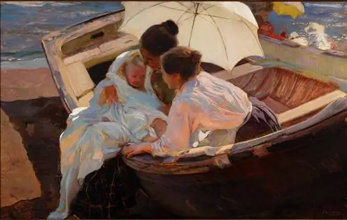 Хоакин Соролья. После ванны.