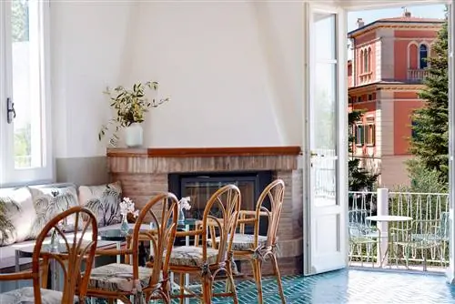 Украшение заставляет вас хотеть лета и сесть и поболтать.