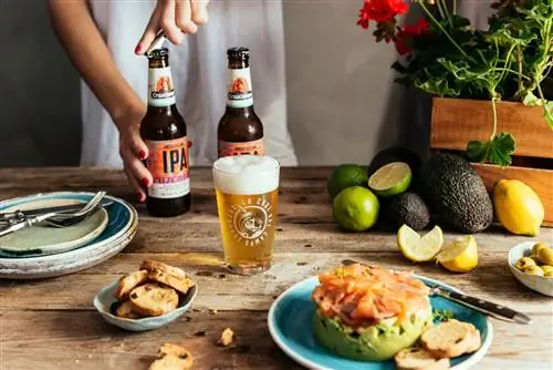 В сочетании с пивом Cruzcampo IPA.