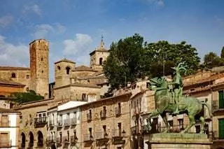 Plaza Mayor в Трухильо Касерес