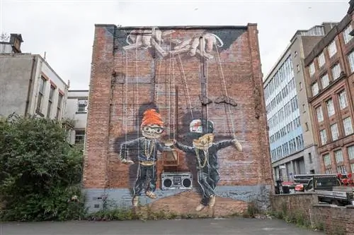 Граффити в Глазго