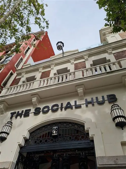 Фасад The Social Hub Madrid